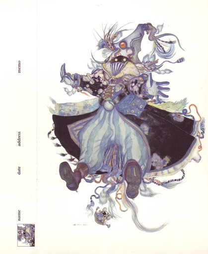 Final Fantasy IX - [Artbook] Final Fantasy IX Post Card Book